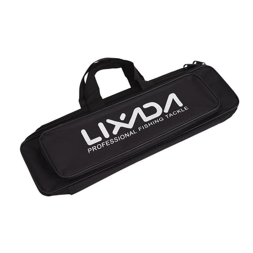 Lixada Portable Fishing Bag Case EVA Shockproof Fishing Rod And