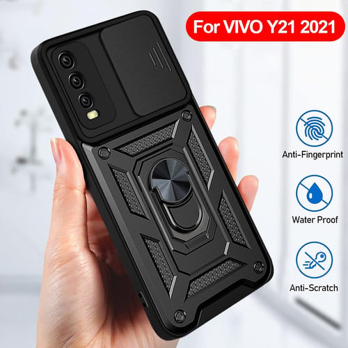 KEYSION Shockproof Armor Case for VIVO V23 5G V23 Pro V21e Y21