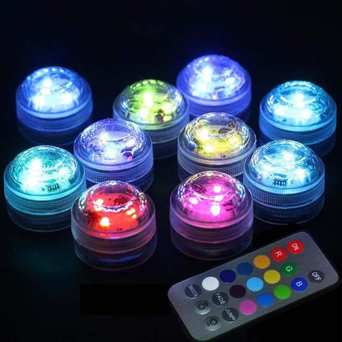 Waterproof Submersible LED Underwater Light Battery Operated RGB Night  Light For Fish Tank Swimming Pool Party Lamp - buy Waterproof Submersible  LED Underwater Light Battery Operated RGB Night Light For Fish Tank