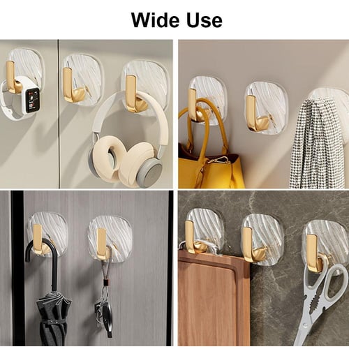 Exquisite Deluxe Small Hook Lightweight No Drilling Wall Hangers