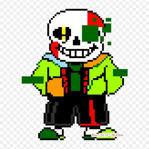 My fan made sans pixel art