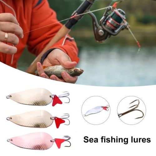 Fishing Lure with Hook Double Layer Leech 8cm-43g Artificial Bait