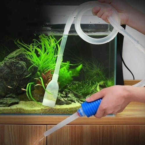Aquarium Clean Vacuum Water Change Gravel Cleaner Fish Tank Siphon