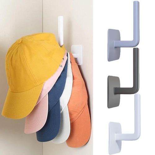 Hat Rack for Baseball Caps Adhesive Hat Hooks for Wall Cap Hanger Storage  Cap Organizer No Drilling Hat Holder for Door Closet - buy Hat Rack for  Baseball Caps Adhesive Hat Hooks