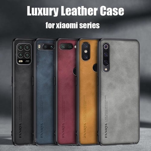 case for Xiaomi Mi 9T Pro funda coque Retro business PU leather Skin Phone  covers for