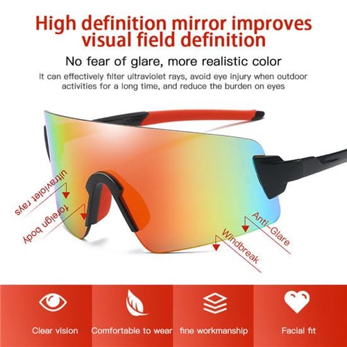 UV400 Sunglasses Professional Polarized Cycling Glasses Bike