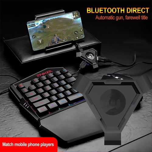 Portable Mobile Bluetooth Adapter Gaming Keyboard Mouse Converter