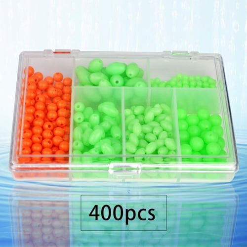 Practical 400pcs Plastic Luminous For Fishing Bead Sink Beads for Fish  Tackle - buy Practical 400pcs Plastic Luminous For Fishing Bead Sink Beads  for Fish Tackle: prices, reviews