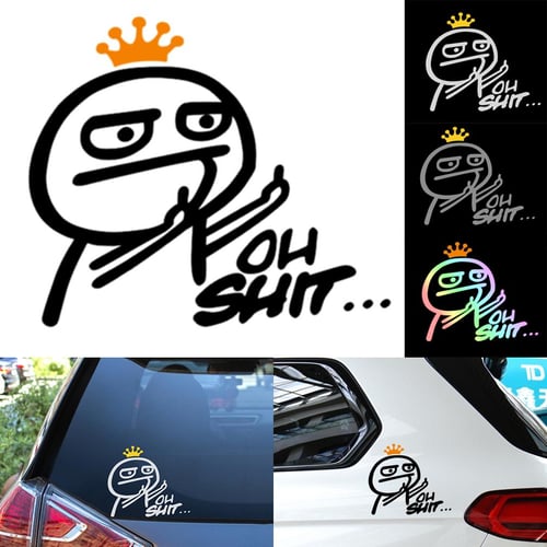 Cheap Car Stickers Fashion Funny Decoration Car Styling Accessory Don't  Touch My Car Baby Decal in Creative Reflective Stickers