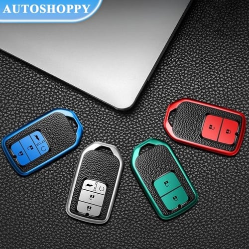 4 Buttons Tpu Car Key Cover Case Shell For Accord 2016 2017 Civic