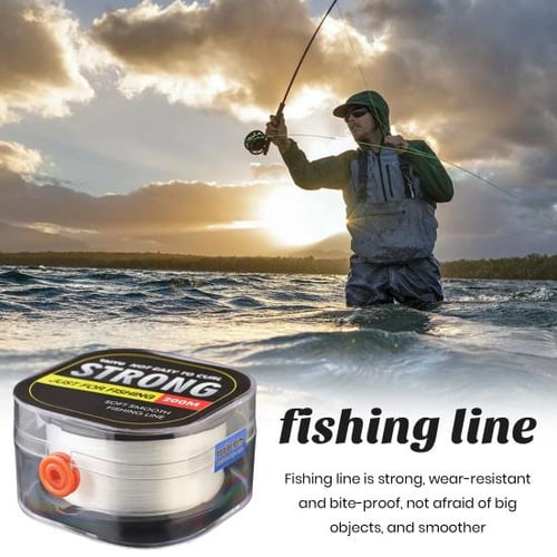 Premium Fluorocarbon Fishing Line Impact Resistant Wear Resistant