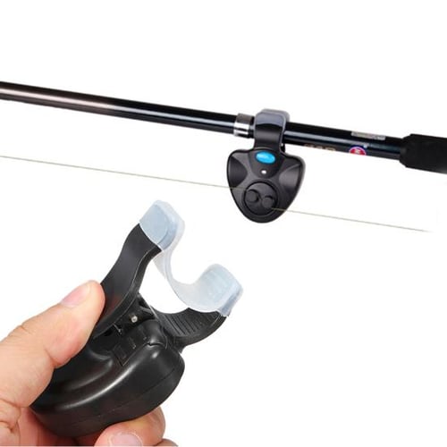 Electronic Bite Fish Strike Sound Alarm Sensor Bell Clip-On