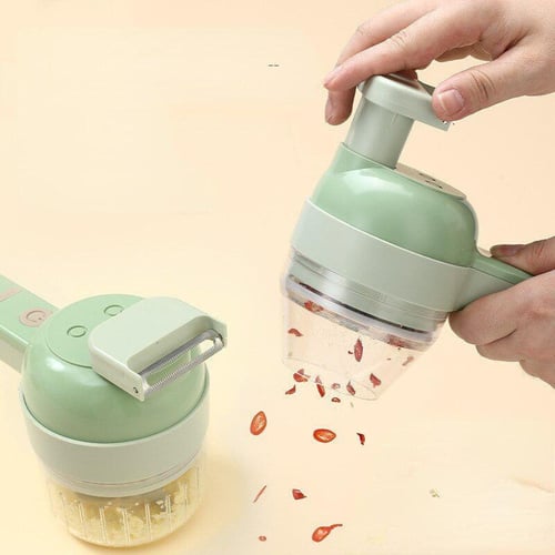  Multifunctional Electric Vegetable Cutter Kitchen Food Onion  Chopper Stainless Steel Commercial Automatic Vegetable Cutting Machine(9L):  Home & Kitchen