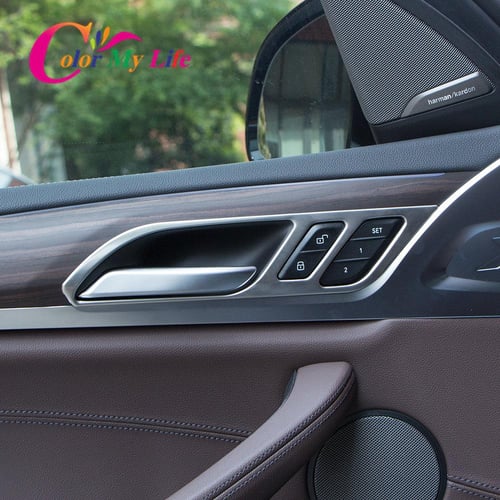 Car Front Seat Backrest Mesh Pocket Decoration Frame Cover Trim