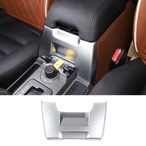 For Land Rover Discovery 3 4 LR3 LR4 Car AT Gear Shift Knob handle Leather  Cover Automatic AT Gear Knob Cover car interior