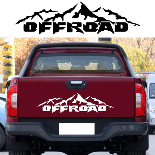 100*26cm Car Off Road Sticker Pickup Truck Vinyl Graphics Decal For 