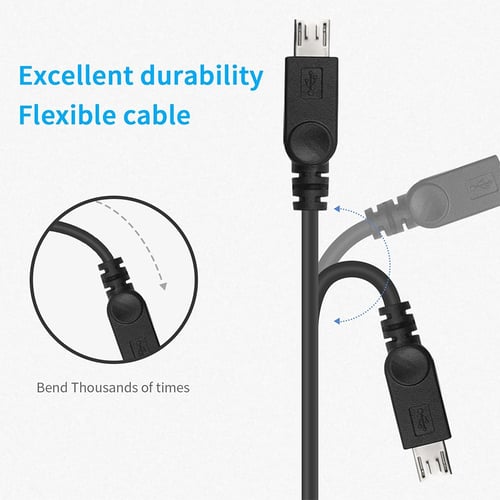 Compact and Lightweight Cable USB-C/Type-C Female to USB-C/Type-C Male Elbow Adapter Cable Total Length: About 30cm for Galaxy S9 & S9+ & S8 & S8 / LG G6 / Huawei P10 & P10 Plus / 