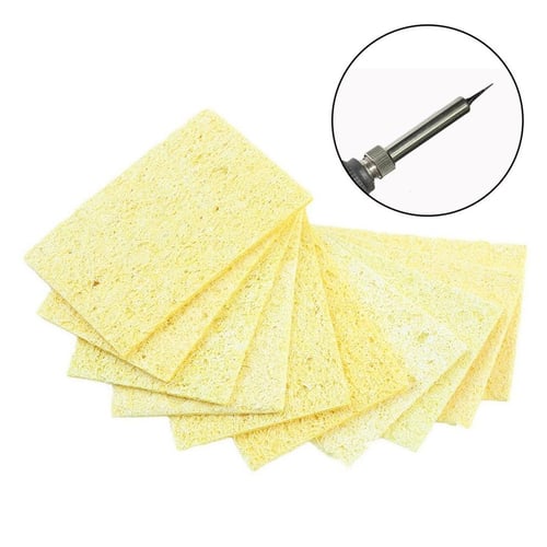 10x cleaning sponge for high temperature resistant soldering iron solder tip  X 
