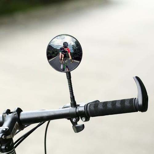 360° Adjustable Handlebar Flexible Rearview Mirror For Bike MTB Bicycle-Cycling.