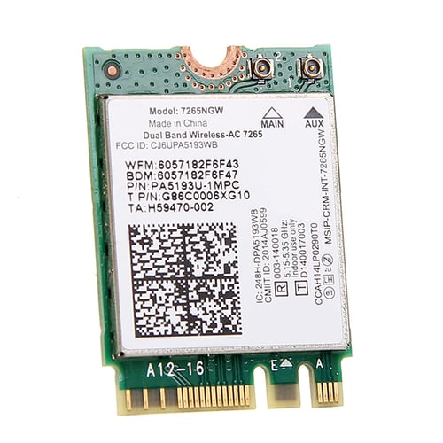 Intel dual band wireless ac 7265 wifi drivers - tideplus