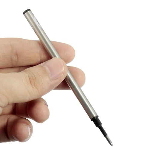 10x  0.7mm Universal Ink Standard Ball Point Pen Refills Medium Nib Black/Blue ！