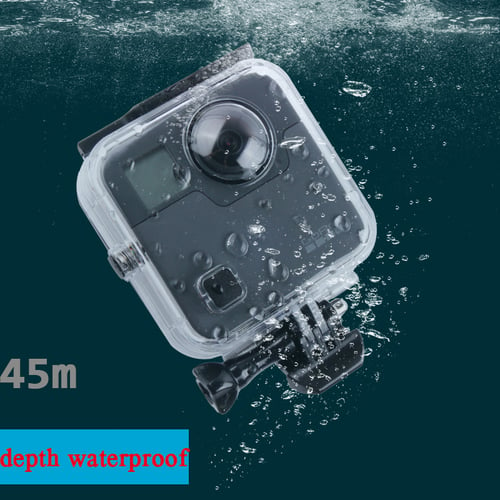 For Gopro Fusion 360 Degree Camera Waterproof Housing Case 45m Underwater Diving Box Protective Case Buy For Gopro Fusion 360 Degree Camera Waterproof Housing Case 45m Underwater Diving Box Protective Case Prices Reviews