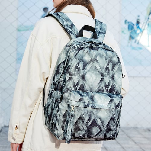 Lightweight Print Casual Backpack Floral Pattern Students Backpack School Bookbag Travel Daypack for Girls Boys Ladies Lightweight Print Casual Backpack Floral Pattern Students Backpack School Bookbag Travel Daypack for Girls Boys Ladies