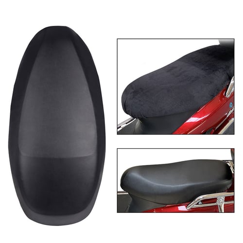 Motorcycle Seat Cover Waterproof Motorcycle Scooter Leather Seat Cover Rain Dust UV Protector Lightweight Outdoor