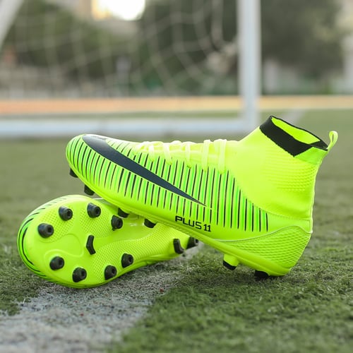 Men's Kid's Soccer Shoes Outdoor Football Cleats Shoes Trainers Sports Sneakers 