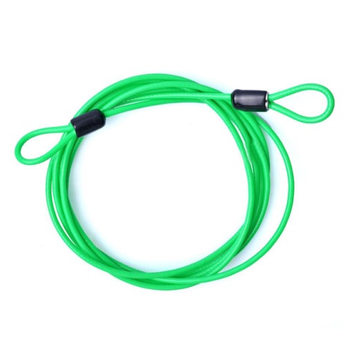 200CM x 2.5MM Cycling Sport Security Loop Cable Lock Bicycle Scooter U-Lock WT 