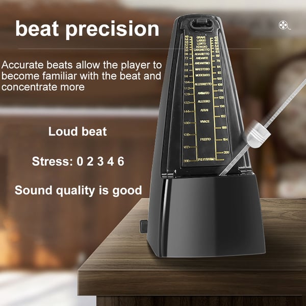 Accurate Mechanical Loud Sound Metronome Tick Tool for Guitar Erhu
