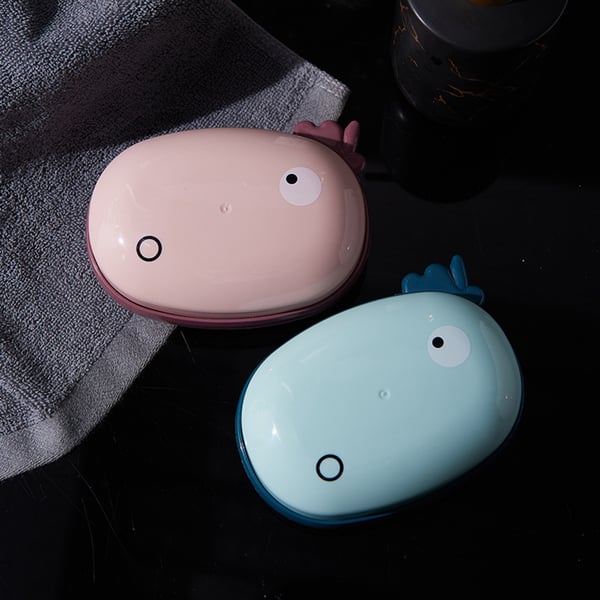 Soap Box Drainable PP Cartoon Waterproof Soap Case Container with Lid for  Bathroom - buy Soap Box Drainable PP Cartoon Waterproof Soap Case Container  with Lid for Bathroom: prices, reviews | Zoodmall