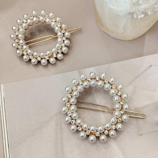 Fashion Pearl Hair Clip for Women Elegant Snap Barrette Stick Hairpin Hair  Styling Accessories - buy Fashion Pearl Hair Clip for Women Elegant Snap Barrette  Stick Hairpin Hair Styling Accessories: prices, reviews |