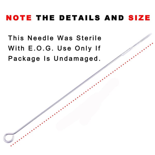 50 Pieces Sterile Disposable Tattoo Needle Assorted 10 Sizes Mixed 3RL 5RL  7RL 9RL 5RS 7RS 5m1 7m1 9m1 9RM - buy 50 Pieces Sterile Disposable Tattoo  Needle Assorted 10 Sizes Mixed