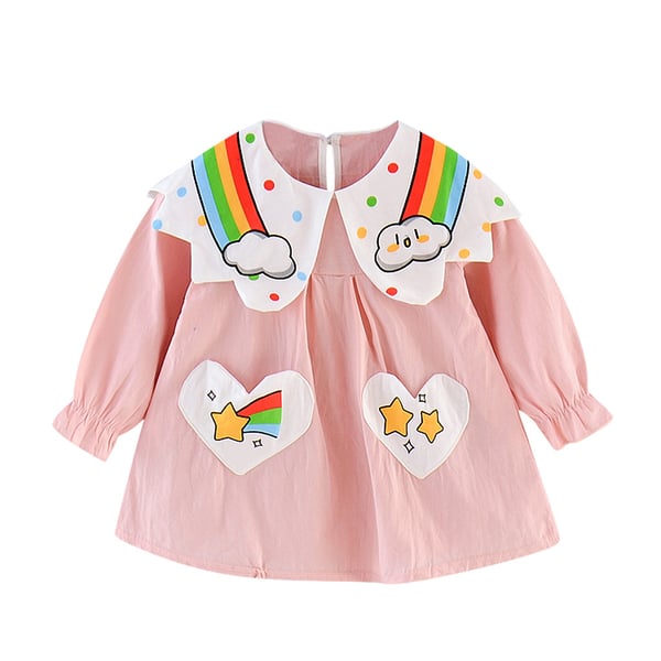 Toddler Baby Girls Long Sleeve Cartoon Rainbow Print Princess Dress - buy Toddler Baby Girls Long Sleeve Cartoon Rainbow Print Princess Dress: prices, reviews | Zoodmall Toddler Baby Girls Long Sleeve Cartoon Rainbow Print Princess Dress - buy Toddler Baby Girls Long Sleeve Cartoon Rainbow Print Princess Dress: prices, reviews | Zoodmall