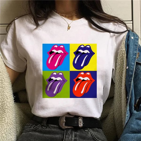 2020 Hot Harajuku Shiny red lips Graphic T Shirt Women Cartoon Grunge  T-shirt Fashion Tshirt Ullzang Top Tee Female ropa mujer - buy 2020 Hot  Harajuku Shiny red lips Graphic T Shirt