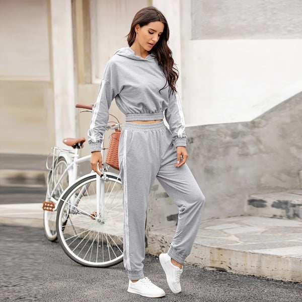 Casual Women Piece Set Sport Outfits Tracksuit Hoodies Sweatshirt Sweatpants  Jogger Pants 2021 Winter Sportswear Streetwear|Pant Suits| AliExpress |  Women Piece Set Casual Sport Outfits Tracksuit Hoodies Sweatshirt Sweatpants  Jogger Pants 2021