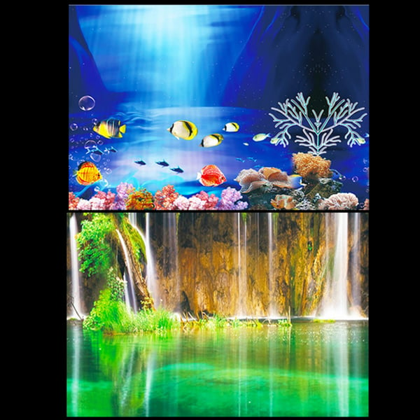 Aquarium Background Poster Ocean Self-adhesive Fish Tank Backdrop Sticker  Decor - buy Aquarium Background Poster Ocean Self-adhesive Fish Tank  Backdrop Sticker Decor: prices, reviews | Zoodmall