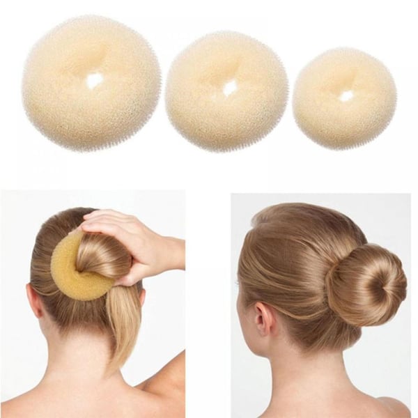 3Pcs Different Size Ring Style Hair Bun Maker Former Set Hairstyle Tool -  buy 3Pcs Different Size Ring Style Hair Bun Maker Former Set Hairstyle  Tool: prices, reviews | Zoodmall