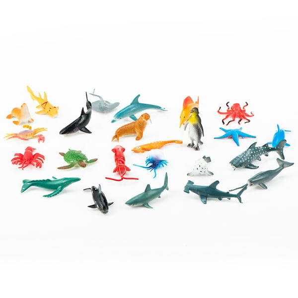 24Pcs Kids Plastic Marine Animals Model Simulation Ocean Creatures Figure  Toys - buy 24Pcs Kids Plastic Marine Animals Model Simulation Ocean  Creatures Figure Toys: prices, reviews | Zoodmall