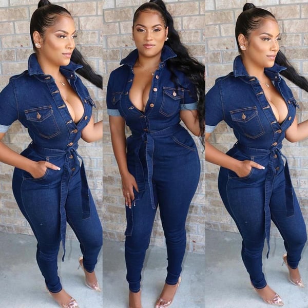 Autumn Winter Women Denim Jeans Jumpsuit Full Sleeve Sashes Bodycon Rompers  Sexy Club Night One Pice Playsuit Overall Outfits - sotib olish Autumn  Winter Women Denim Jeans Jumpsuit Full Sleeve Sashes Bodycon