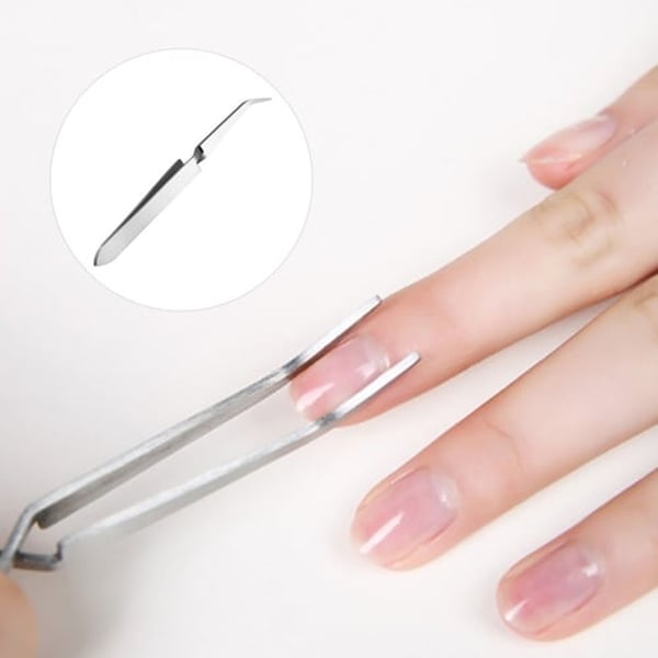 Nail Tweezers Shaping Styles Easy to Use Stainless Steel Manicure Tools  Pinching Clamp for Beauty - buy Nail Tweezers Shaping Styles Easy to Use  Stainless Steel Manicure Tools Pinching Clamp for Beauty: