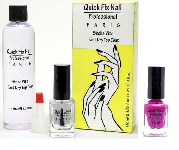 Quick Fix, Quick Dry Bundle with Free Nail Polish Color 45 - buy Quick Fix,  Quick Dry Bundle with Free Nail Polish Color 45: prices, reviews | Zoodmall