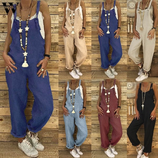 Womail women rompers summer Dungarees Romper Jumpsuit Loose Preppy Pant  Casual Pocket Baggy Overall Playsuit Harem ropa mujer - buy Womail women  rompers summer Dungarees Romper Jumpsuit Loose Preppy Pant Casual Pocket
