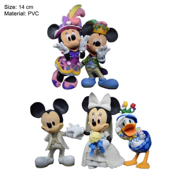 5/2 Pcs Exquisite Cartoon Mickey Mouse Donald Duck Action Figures Tasteless  Car Ornament Statue Doll - buy 5/2 Pcs Exquisite Cartoon Mickey Mouse Donald  Duck Action Figures Tasteless Car Ornament Statue Doll: