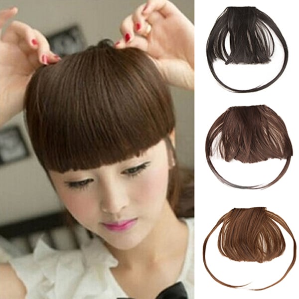 Newpee Pretty Women Girl Clip on Front Side Straight Fringe Bangs Hair  Piece Extension - buy Newpee Pretty Women Girl Clip on Front Side Straight  Fringe Bangs Hair Piece Extension: prices, reviews |