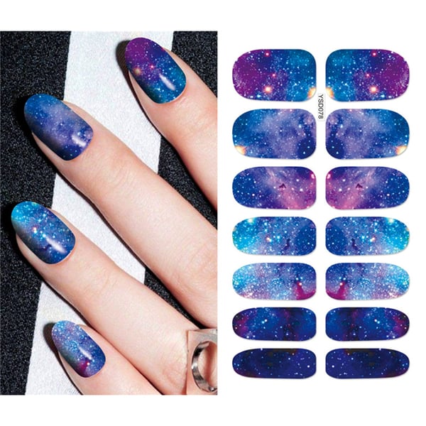 14Pcs/Sheet Flower Starry Sky Water Transfer Paper Nail Sticker Art  Decoration - buy 14Pcs/Sheet Flower Starry Sky Water Transfer Paper Nail  Sticker Art Decoration: prices, reviews | Zoodmall