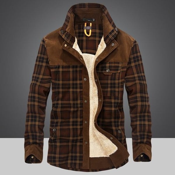 flannel jacket winter