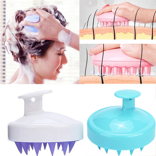 Silicone Shampoo Scalp Shower Body Washing Hair Massage Massager Brush Comb  - buy Silicone Shampoo Scalp Shower Body Washing Hair Massage Massager  Brush Comb: prices, reviews | Zoodmall