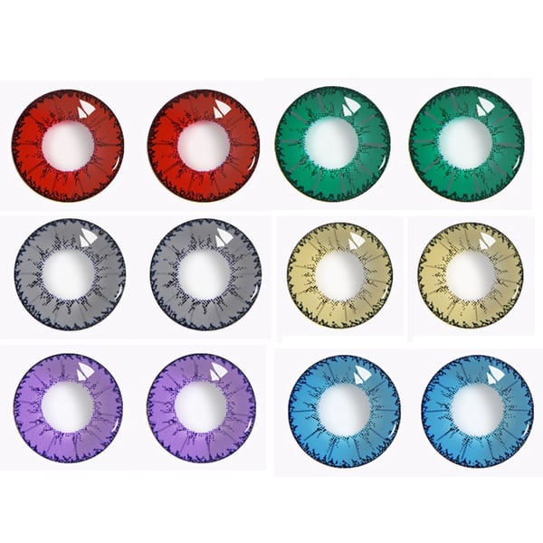 2pcs/Pair Anime Eyes Lenses Contact Lenses for eyes Colored Lenses for Eye  - buy 2pcs/Pair Anime Eyes Lenses Contact Lenses for eyes Colored Lenses  for Eye: prices, reviews | Zoodmall